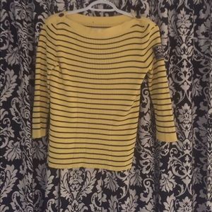 Yellow and Navy blue Ralph Lauren jeans co.