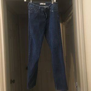 Levi's straight leg.