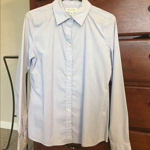 Light blue button down