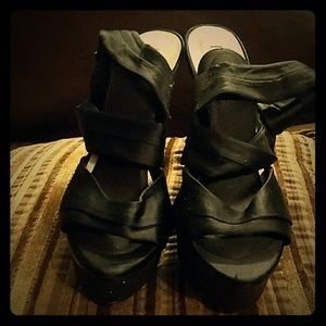 Black heels