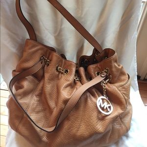 Michael Kors tan hobo