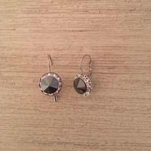 Brand New grey gem earrings
