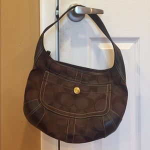 Coach brown bag