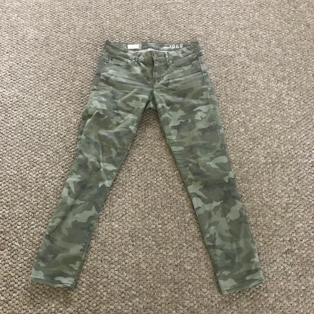 Gap Camo Jeans