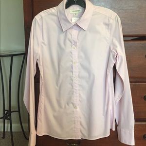 NWT Banana Republic light pink button down