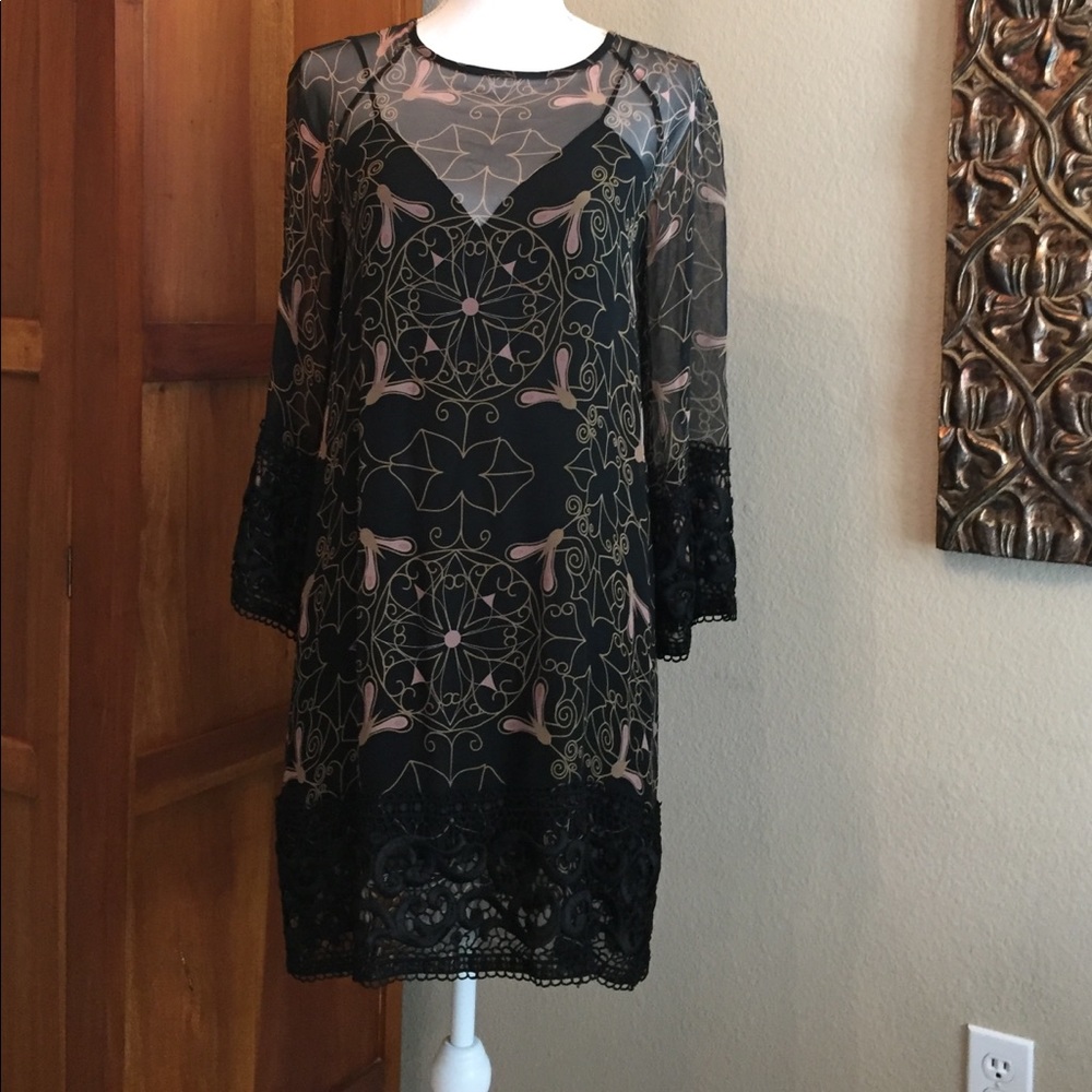 Beautiful designer sheer dress