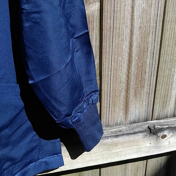 Navy Scrub Jacket - Picture 3 of 3