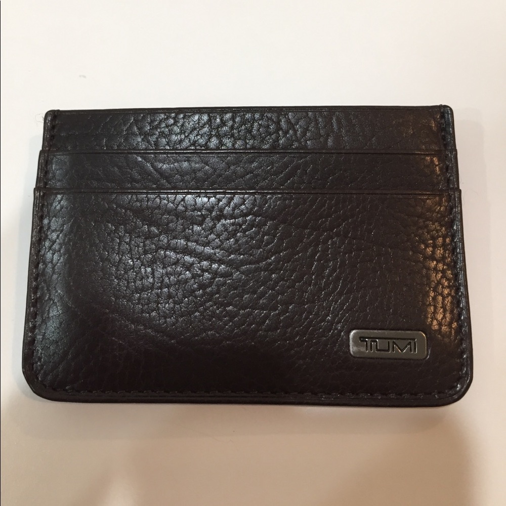 Tumi money clip card case.