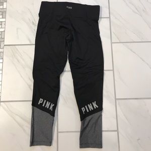 PINK black workout leggings