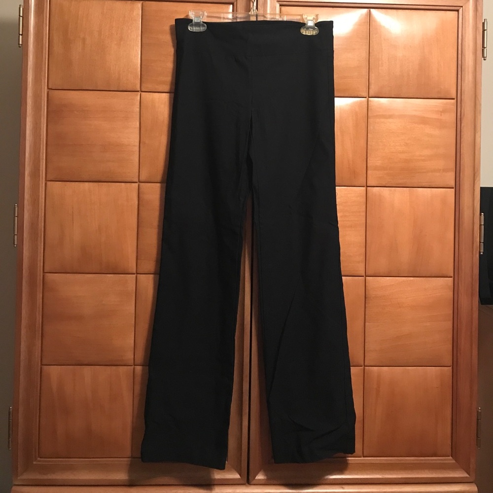 Black stretch dress pants