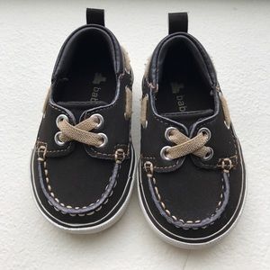 Baby Gap Brown Oxford Boat Shoes, Infant size 3
