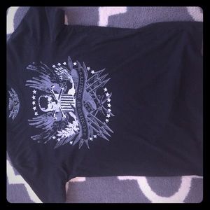 Express men's tee size Large black new neverworn*