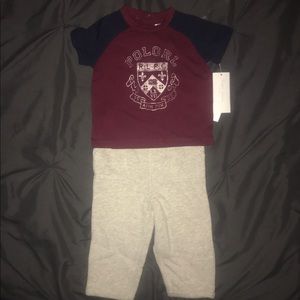 BRaND NEW 9 m Ralph Lauren Polo outfit