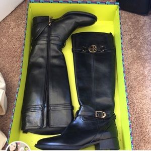 Tory burch boots. Barely worn. Size 7.5
