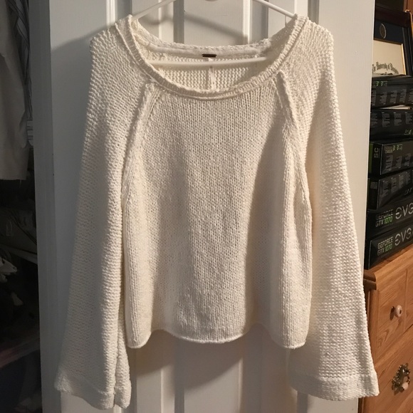 Free People Sweaters - Free People open back Cropped Sweater