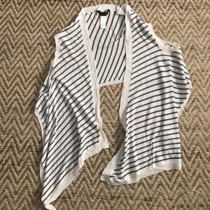 ‼️SALE‼️ BCBG Max Azria Striped Shawl/Vest