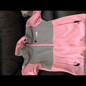 Pink and Grey Northface