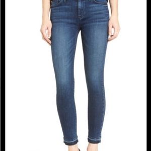 Hudson - Nico Midrise Skinny Crop W/released Hem