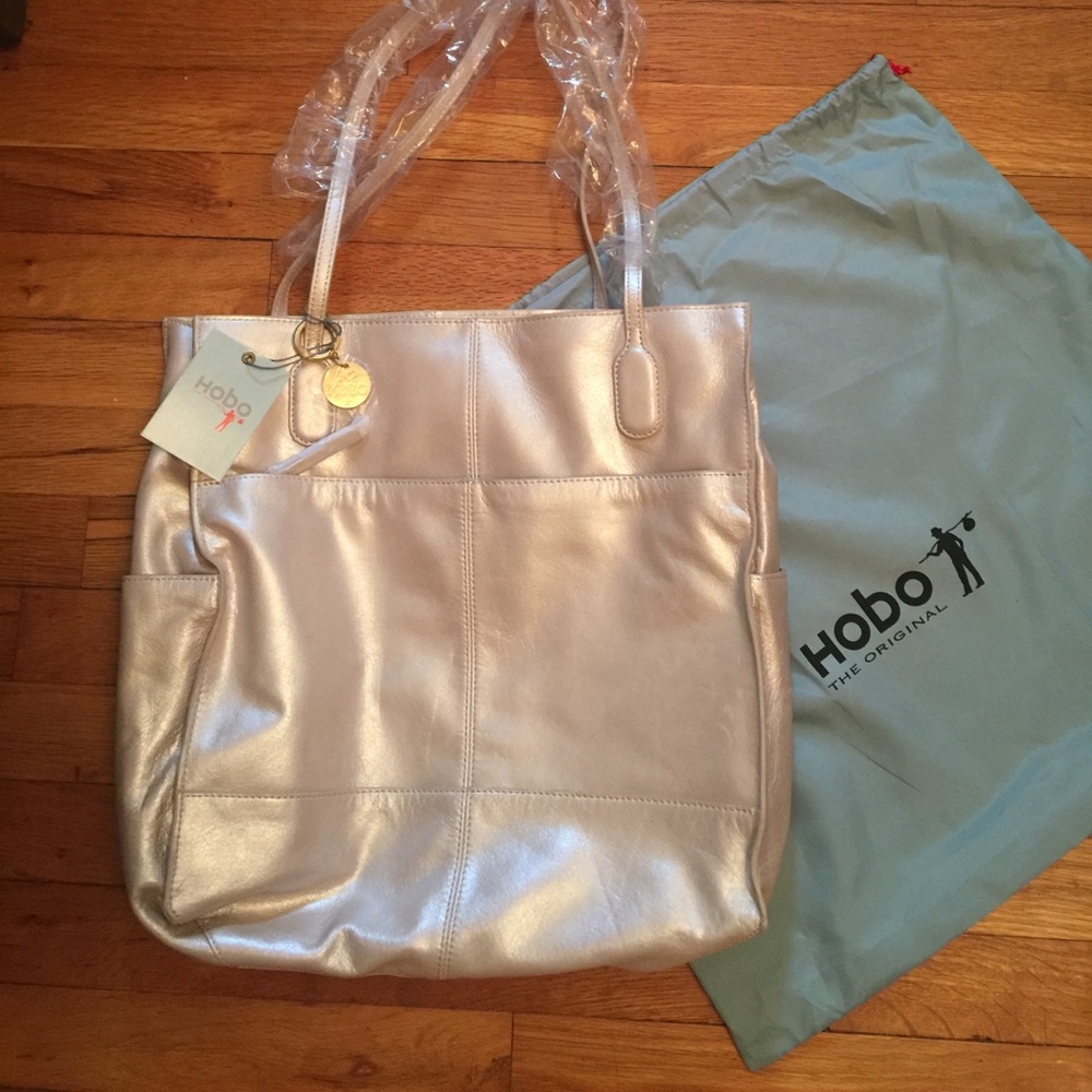 Leather Tote Bag by Hobo