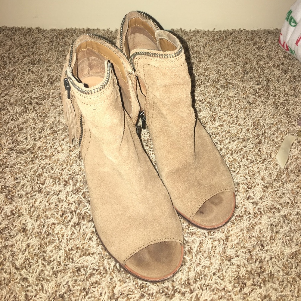 Nude Ankle Booties