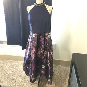 High Low Floral dress
