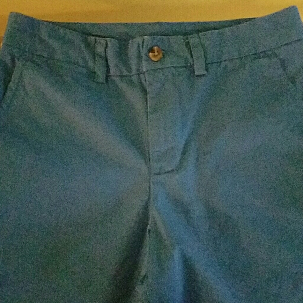 Blue Bermuda shorts