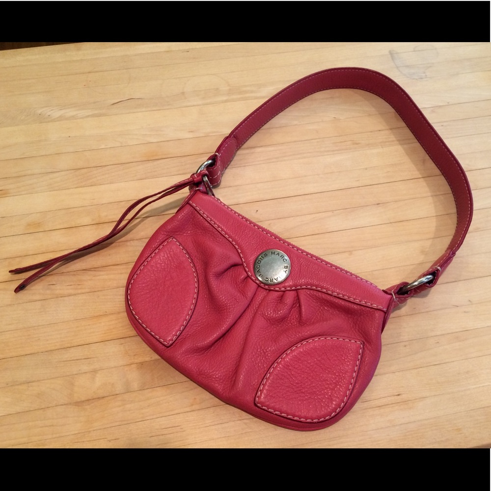Pink Marc by Marc Jacobs leather handbag