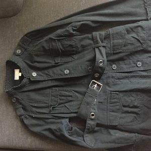 Converse Black Utility Jacket-size L