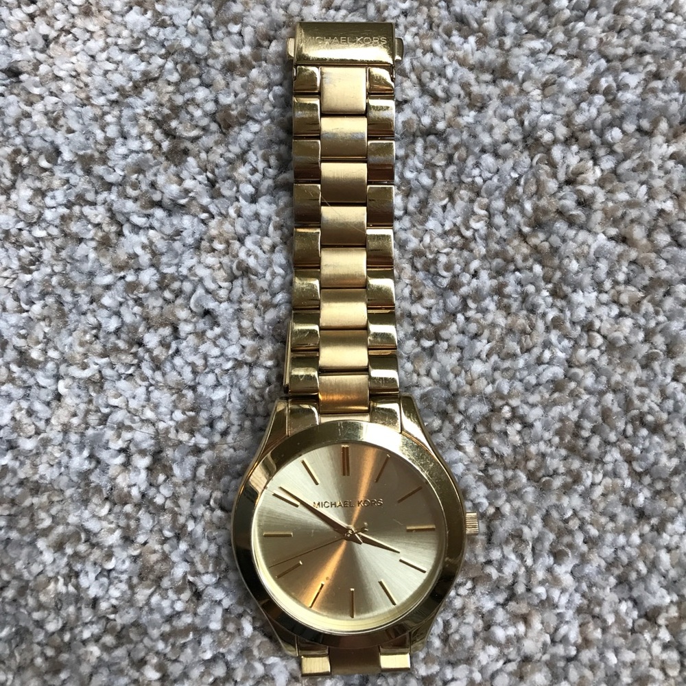 Gold Michael kors watch