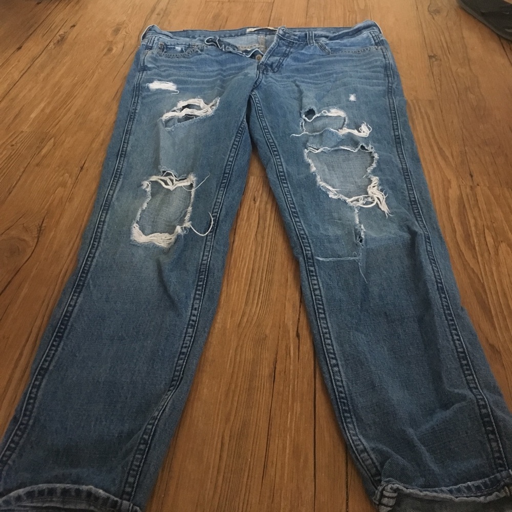 Hollister boyfriend jeans size 7
