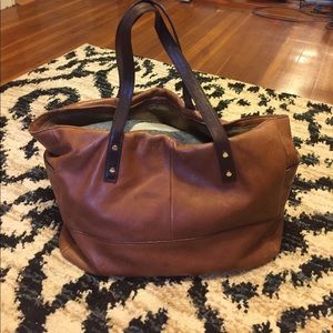 J Crew leather bag