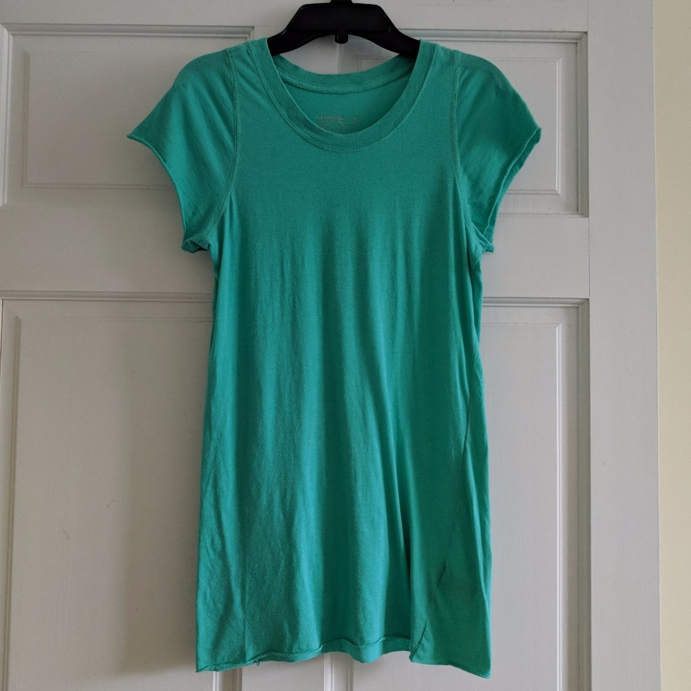 EUC Generra Teal Second Skin Cotton Tee - Size S