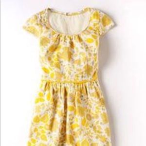 Boden vintage print dress