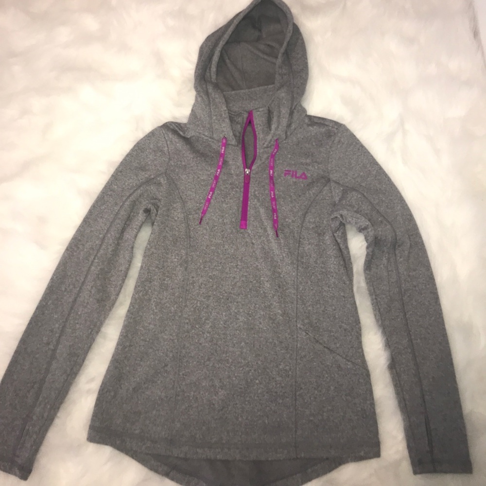 Fila grey sports sweatshirt