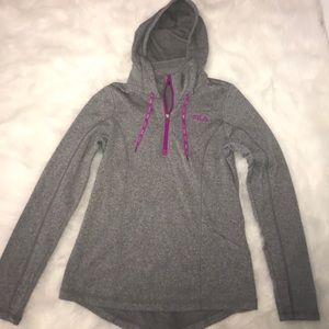 Fila grey sports sweatshirt