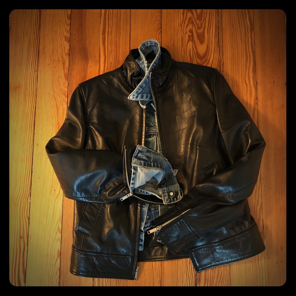 Banana Republic leather jacket