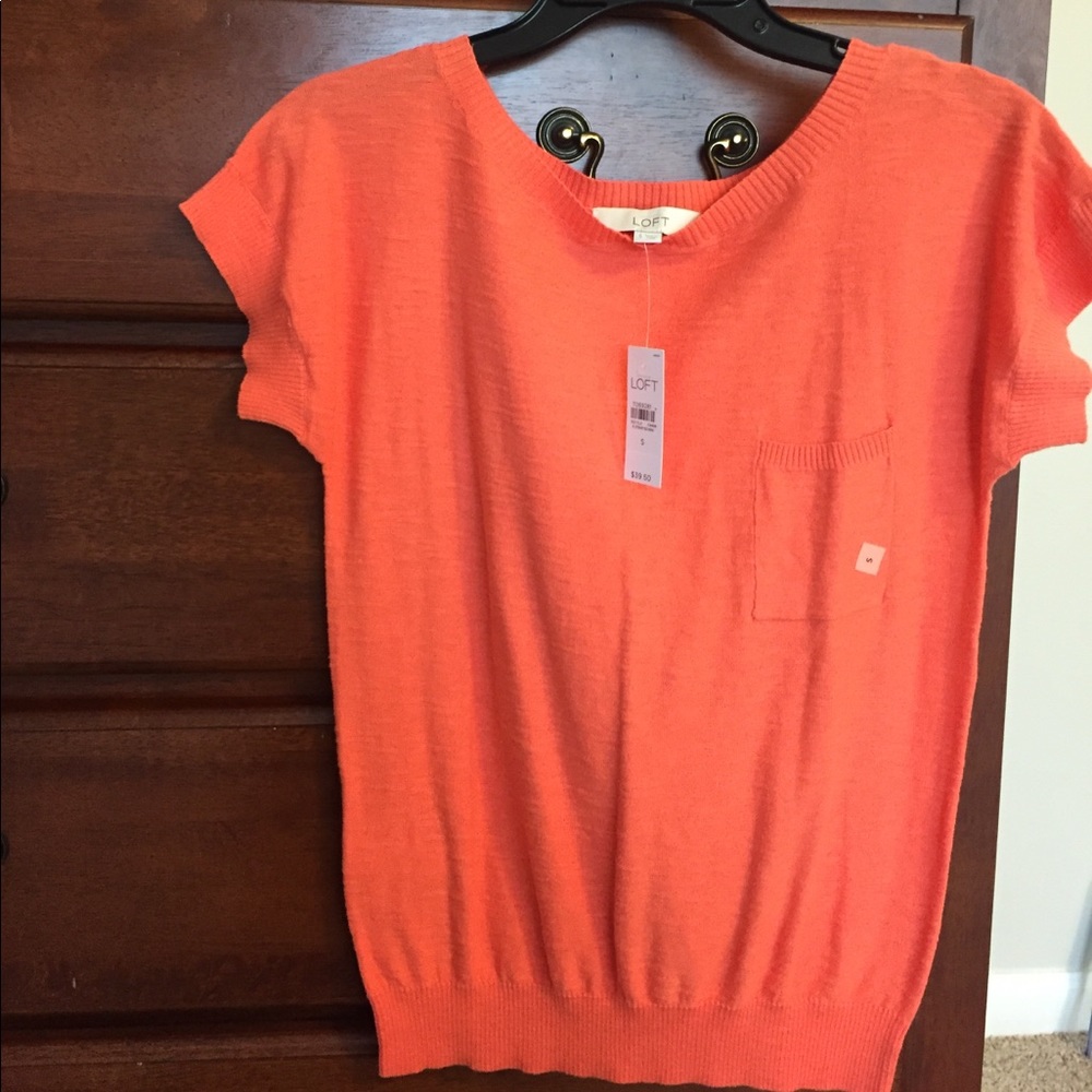 NWT short sleeve knit top