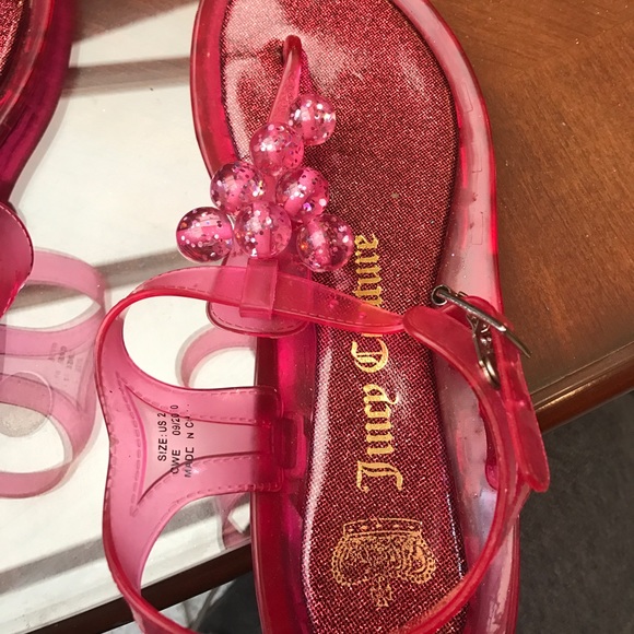Juicy couture sandals Sz 2 - Picture 4 of 4