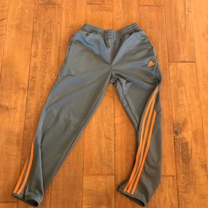 Boys medium adidas polyester tapered pants