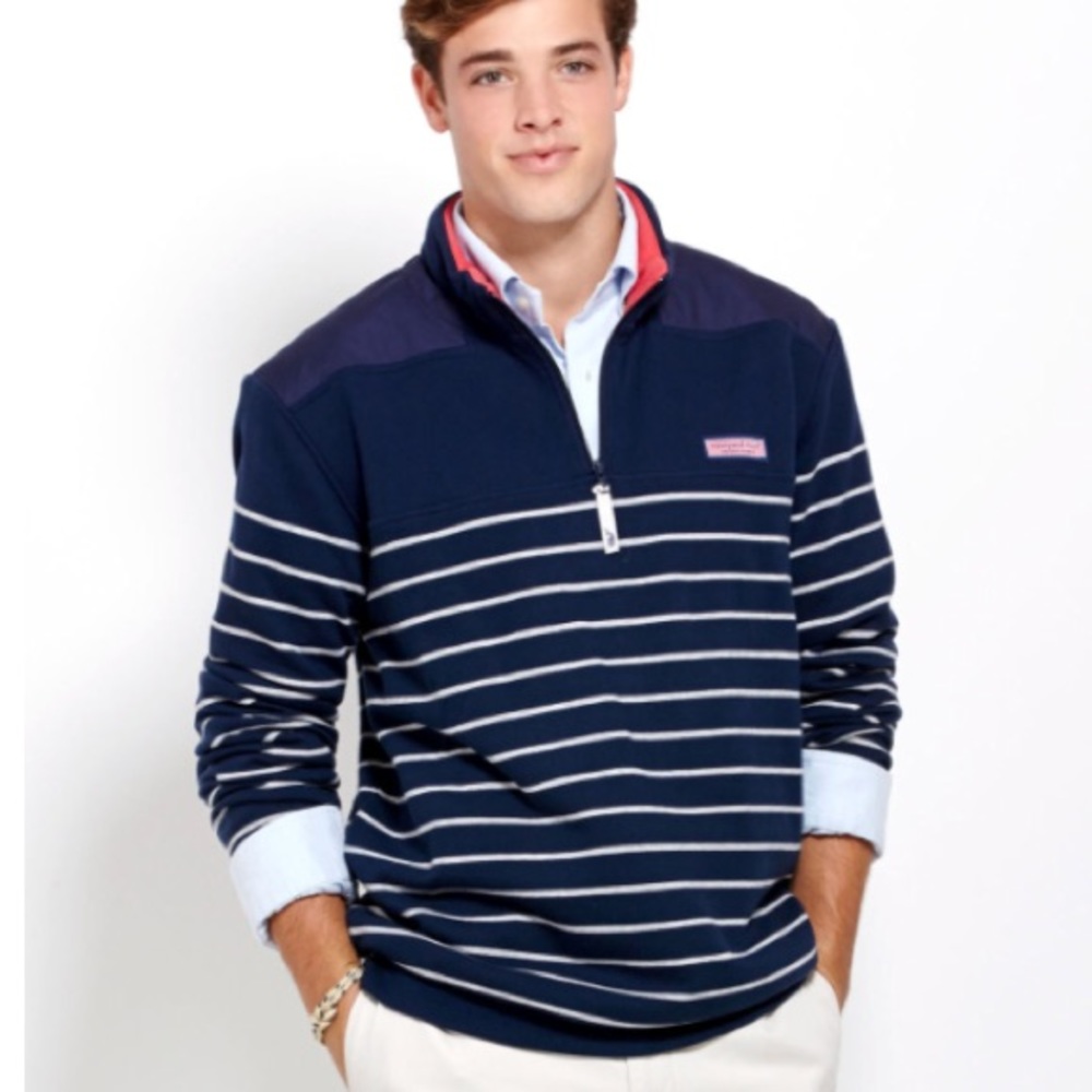 Vineyard Vines EUC Race Stripe Shep Shirt M