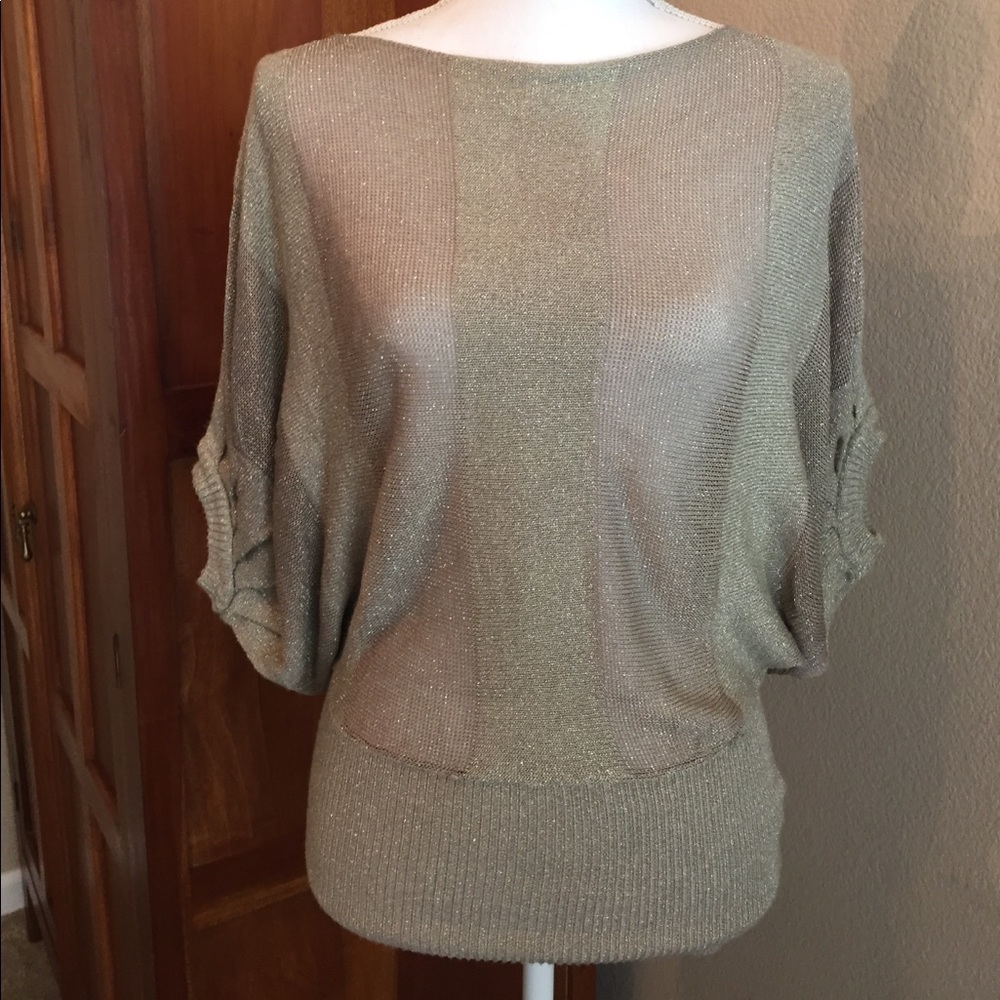 Sparkly Gold Sweater