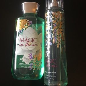 Magic in the air shower gel and fragrance mist set