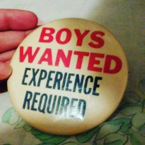 Vintage novelty statement pin