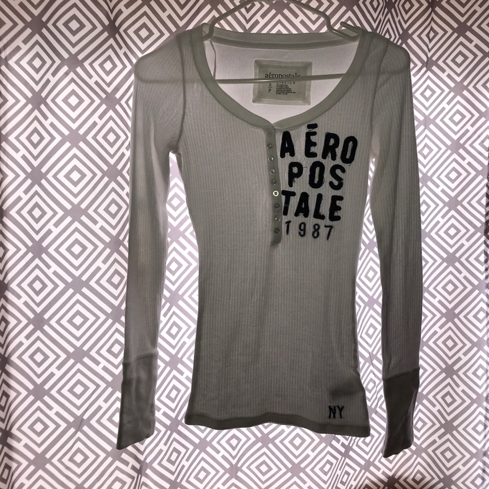 White Aeropostale Longsleeve