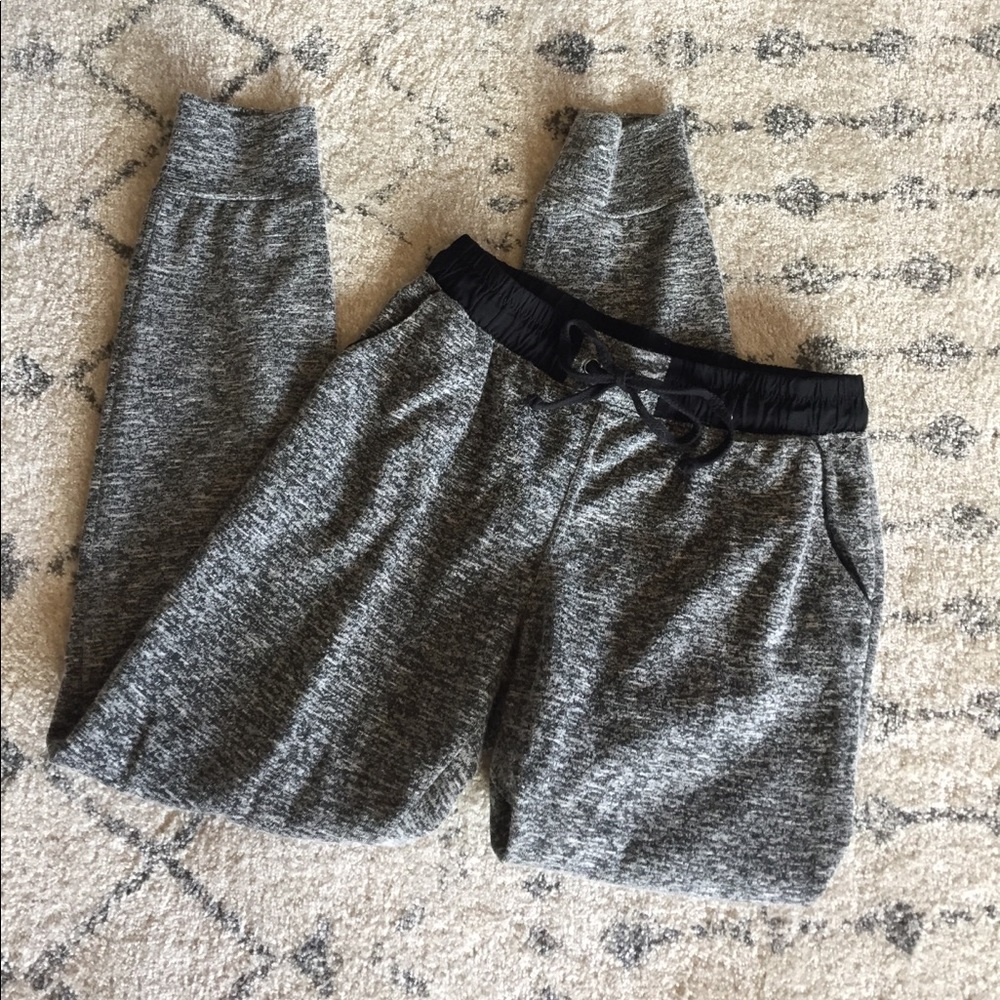Gray Jogger Sweatpants