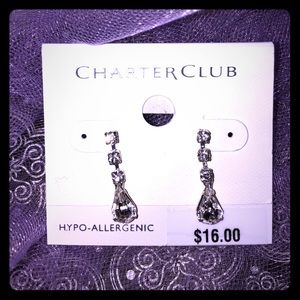 Rhinestone earrings