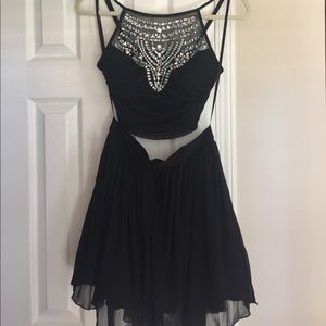 Black semi formal dress
