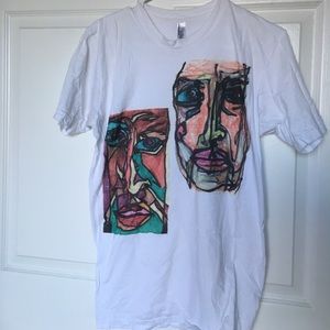 American apparel printed shirt