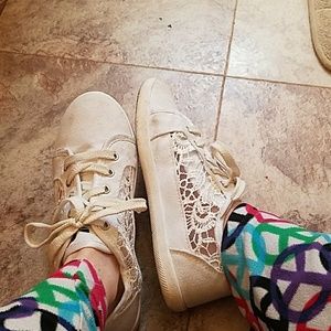 Adidas with lace sides