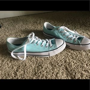 Light blue Converse All Star size 8